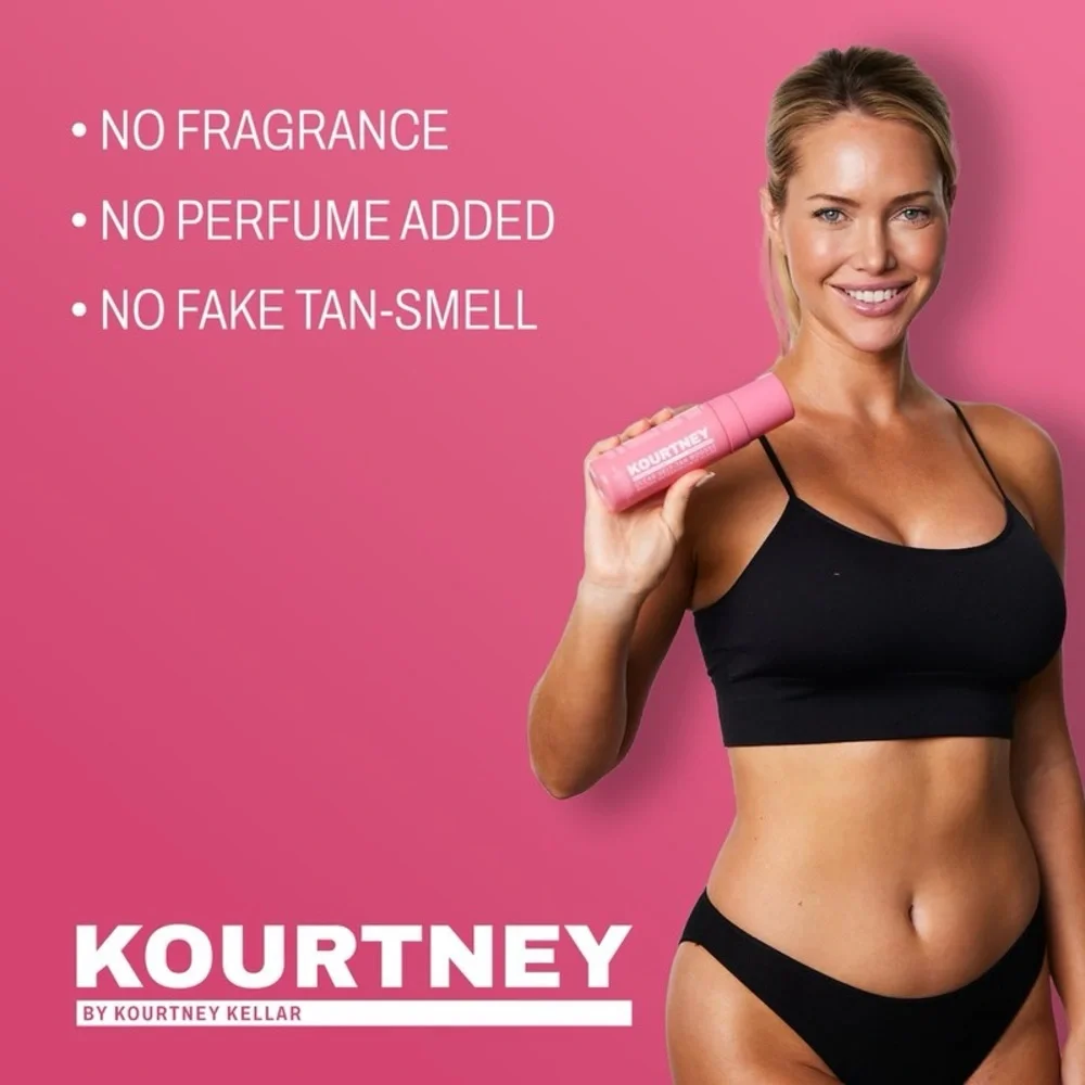 KOURTNEY Clear Hyaluronic Acid Sunless Tanning Foam Medium - 4.2 oz